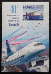 Poštová známka Mozambik 2016 Concorde Mi# Block 1155 Kat 10€