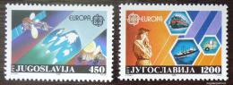 Poštové známky Juhoslávia 1988 Európa CEPT Mi# 2273-74