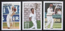 Poštové známky Nevis 1997 Hráèi kriketu Mi# 1087-89