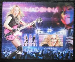 Poštová známka Guinea-Bissau 2012 Madonna Mi# Block 1032 Kat 12€