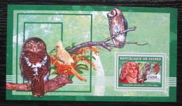 Potov znmka Guinea 2006 Francois Levaillant, ornitolog Mi# Block 987