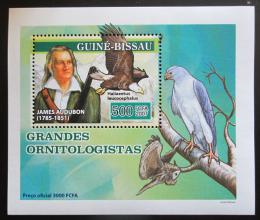 Poštová známka Guinea-Bissau 2007 John James Audubon, ornitolog Mi# 3471 Block