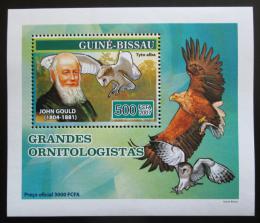 Potov znmka Guinea-Bissau 2007 John Gould, ornitolog Mi# 3473 Block