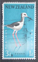 Poštová známka Nový Zéland 1959 Pisila bìlohlavá, zdravotní pojištìní Mi# 387