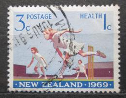 Poštová známka Nový Zéland 1969 Kriket Mi# 505