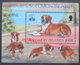 Poštová známka Šalamúnove ostrovy 1994 Boxer Mi# Block 37 Kat 10€