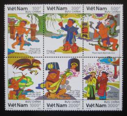 Poštové známky Vietnam 1990 Legendy Mi# 2249-54