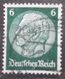 Poštová známka Nemecko 1934 Prezident Paul von Hindenburg Mi# 516 X