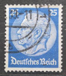 Poštová známka Nemecko 1934 Prezident Paul von Hindenburg Mi# 522 X