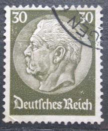 Poštová známka Nemecko 1934 Prezident Paul von Hindenburg Mi# 523 X