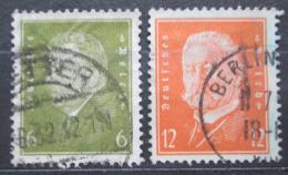 Poštové známky Nemecko 1932 Prezident Ebert a Hindenburg Mi# 465-66