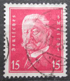 Poštová známka Nemecko 1928 Prezident Paul von Hindenburg Mi# 414