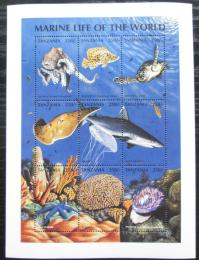 Poštové známky Tanzánia 1998 Morská fauna Mi# 2866-74 Kat 10€