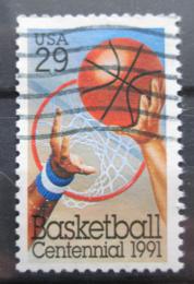 Poštová známka USA 1992 Basketbal, 100. výroèie Mi# 2162