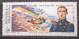 Poštová známka Argentína 1993 Luis Cenobio Candelaria a letadlo Mi# 2174