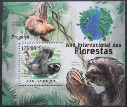 Poštová známka Mozambik 2011 Netopiere Mi# Block 424 Kat 10€