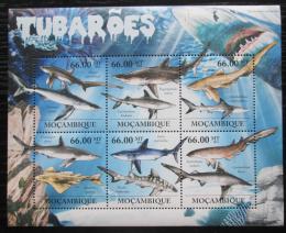 Poštové známky Mozambik 2011 Žraloky Mi# 5337-43 Kat 23€ 