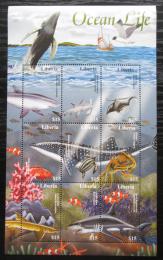 Poštové známky Libéria 2001 Morská fauna Mi# 4189-97