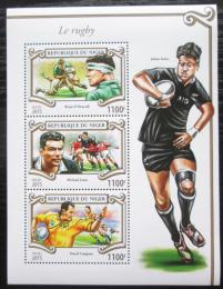 Poštové známky Niger 2015 Rugby Mi# 3578-80 Kat 13€