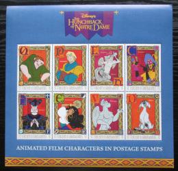 Poštové známky Svätý Vincent Gren. 1996 Disney, Chrám Matky Boží Mi# 3650-57