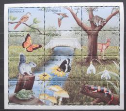 Poštové známky Dominika 1999 Fauna a flóra Mi# 2741-52