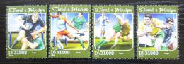 Poštové známky Svätý Tomáš 2016 Rugby Mi# 6701-04 Kat 12€