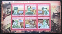 Poštové známky Guinea 2010 Charles de Gaulle Mi# 7746-51 Kat 12€