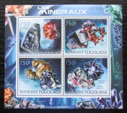 Poštové známky Togo 2012 Minerály Mi# 4398-4401 Kat 12€