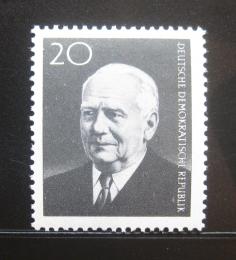 Poštová známka DDR 1960 Prezident Wilhelm Pieck Mi# 784