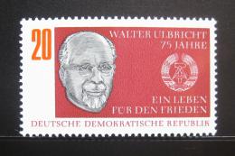 Poštová známka DDR 1968 Prezident Walter Ulbricht Mi# 1383