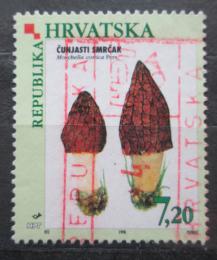Poštová známka Chorvátsko 1998 Smrž kuželovitý Mi# 456