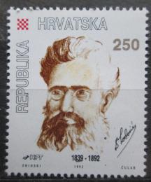 Poštová známka Chorvátsko 1992 B. Lorkoviè, spisovatel Mi# 220