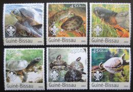 Potov znmky Guinea-Bissau 2003 Korytnaky Mi# 2578-83 Kat 11