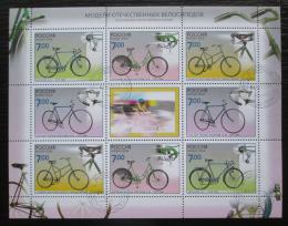 Poštové známky Rusko 2008 Cyklistika Mi# 1518-21 Bogen Kat 10€