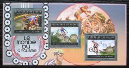 Poštové známky Guinea 2012 Cyklistika Mi# 9507-09 Kat 18€