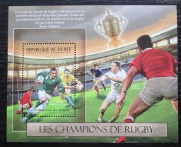 Poštová známka Guinea 2012 Rugby Mi# Block 2116 Kat 16€