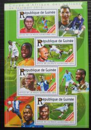Poštové známky Guinea 2015 Africký pohár, futbal Mi# 11149-52 Kat 16€