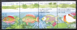 Poštové známky Gambia 1995 Ryby Mi# 2078-81 Kat 13€