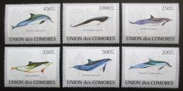 Poštové známky Komory 2009 Delfíny Mi# 2198-2203 Kat 13€