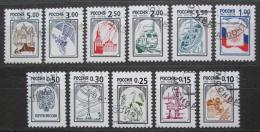 Poštové známky Rusko 1998 Znaky a symboly Mi# 628-38 Kat 13€