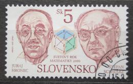 Poštová známka Slovensko 2000 Mezinárodní den matematiky Mi# 365