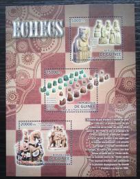 Poštové známky Guinea 2012 Historické šachy Mi# 9280-82 Kat 16€