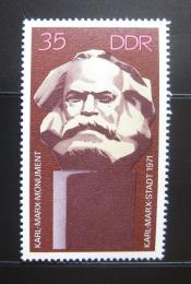 Poštová známka DDR 1971 Pamätník Karl Marx Mi# 1706