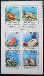Poštové známky Mozambik 2011 Mušle Mi# 4840-45 Kat 12€