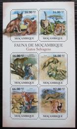 Poštové známky Mozambik 2011 Maèkovité šelmy Mi# 5015-20 Kat 12€
