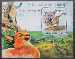 Poštová známka Mozambik 2011 Maèkovité šelmy Mi# Block 519 Kat 10€