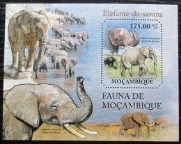 Poštová známka Mozambik 2011 Slon africký Mi# Block 515 Kat 10€