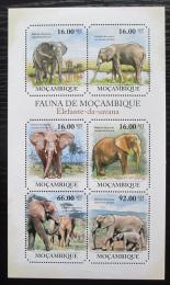 Poštové známky Mozambik 2011 Slon africký Mi# 4987-92 Kat 12€