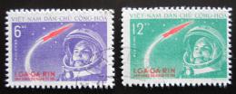 Poštové známky Vietnam 1961 Jurij Gagarin Mi# 166-67