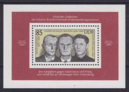 Poštová známka DDR 1983 Osobnosti Mi# Block 70